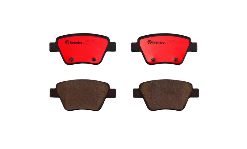 Brembo P85114N Premium Ceramic Rear Disc Brake Pad Set AUDI/SEAT/SKODA/SKODA (SVW)/VW/VW (FAW) OE# 5K0698451A - Image 1